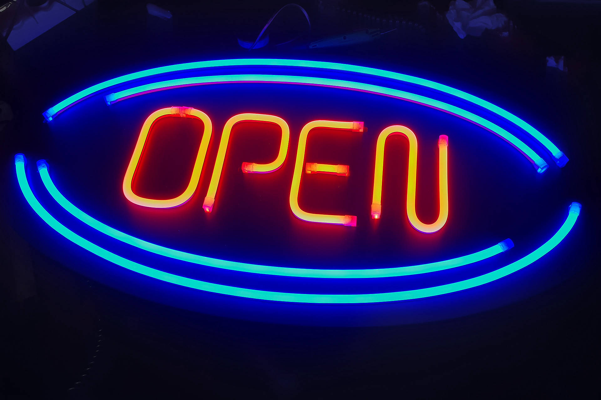 Neon świetlny